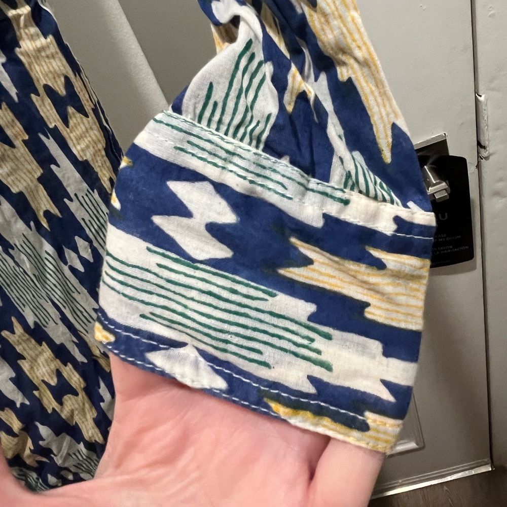 Roberta Roller Rabbit Button Down Coverupsize Xs - image 7